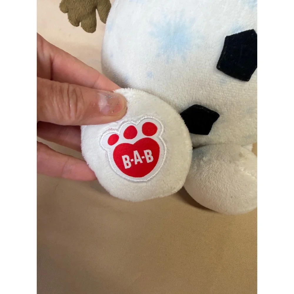 Build-A-Bear Disney Frozen Olaf Snowman Plush Toy White Blue Snowflake 027930